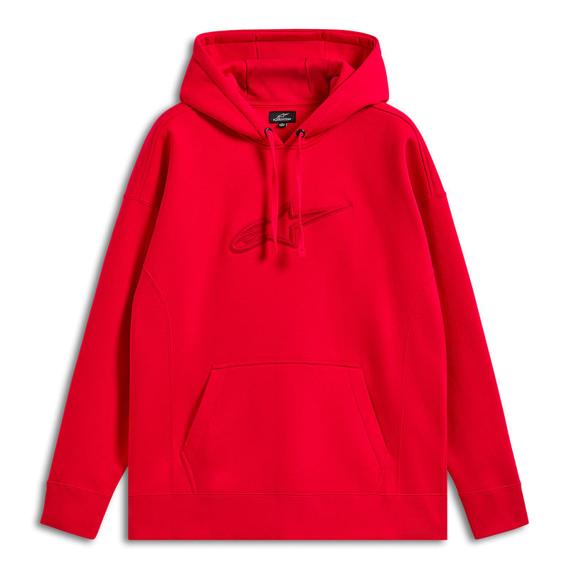 Alpinestars Emergent Oversized Hoodie - Red | Everest Motorcycles