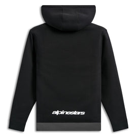 Alpinestars Parallel Hoodie - Black/Gun Metal - View 2 | Everest Motorcycles