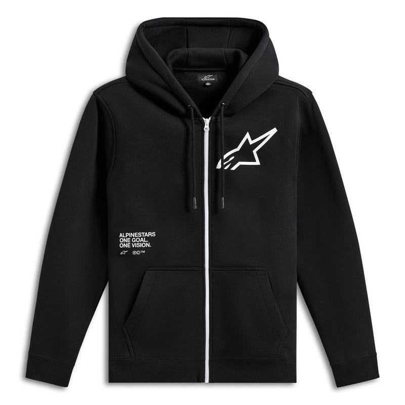 Alpinestars Transverse Hoodie - Black - View 1 | Everest Motorcycles