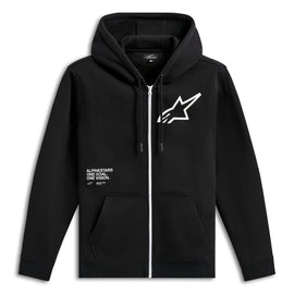 Alpinestars Transverse Hoodie - Black - View 1 | Everest Motorcycles