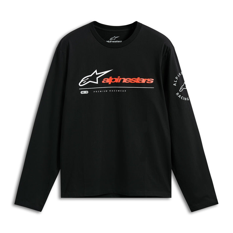 Alpinestars Mandatory Long Sleeves CSF Tee - Black | Everest Motorcycles