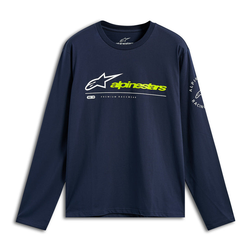Alpinestars Mandatory Long Sleeves CSF Tee - Navy - MotoHeaven