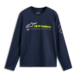 Alpinestars Mandatory Long Sleeves CSF Tee - Navy - MotoHeaven