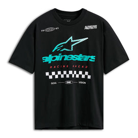 Alpinestars Aplomb Oversized Short Sleeves CSF Tee - Black - MotoHeaven