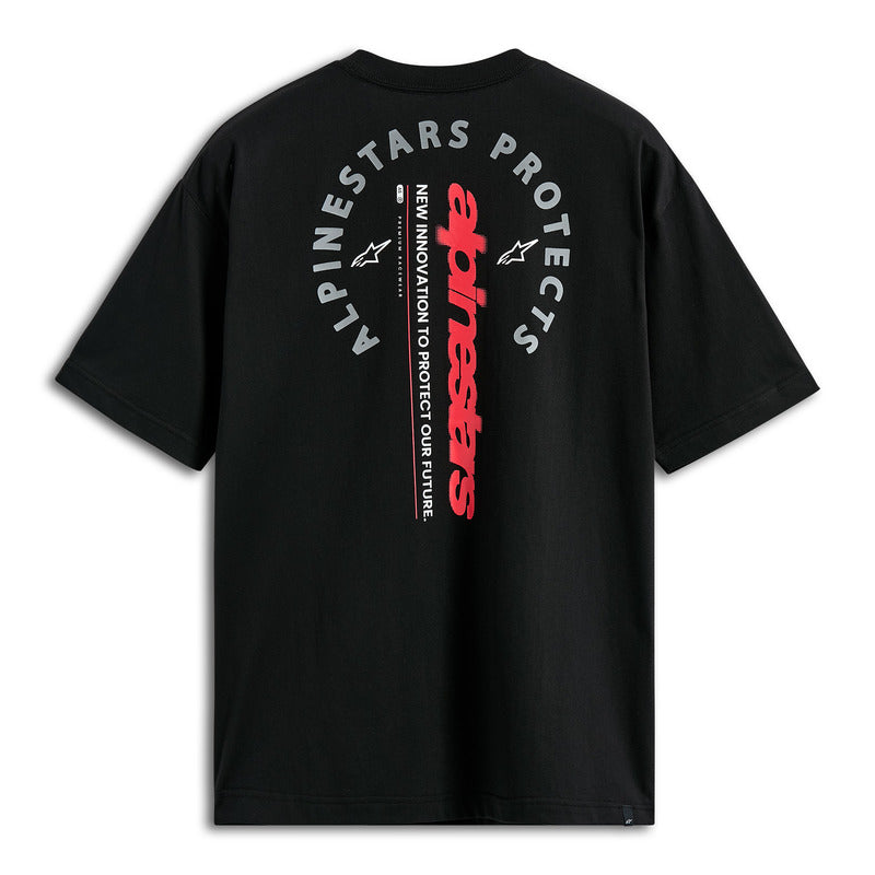 Alpinestars Overhang Oversized Short Sleeves CSF Tee - Black - MotoHeaven