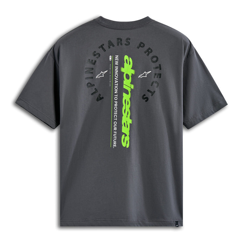 Alpinestars Overhang Oversized Short Sleeves CSF Tee - Charcoal - MotoHeaven