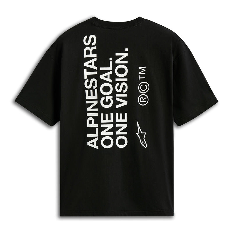 Alpinestars One Oversized Short Sleeves CSF Tee - Black - MotoHeaven
