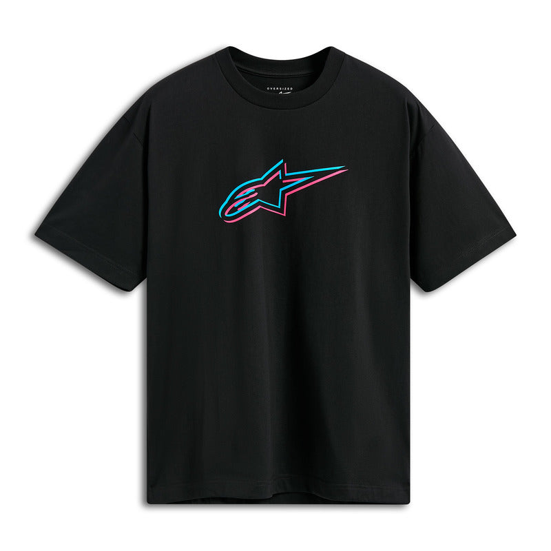 Alpinestars Alter Oversized Short Sleeves CSF Tee - Black - MotoHeaven