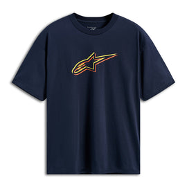 Alpinestars Alter Oversized Short Sleeves CSF Tee - Navy | Everest Motorcycles