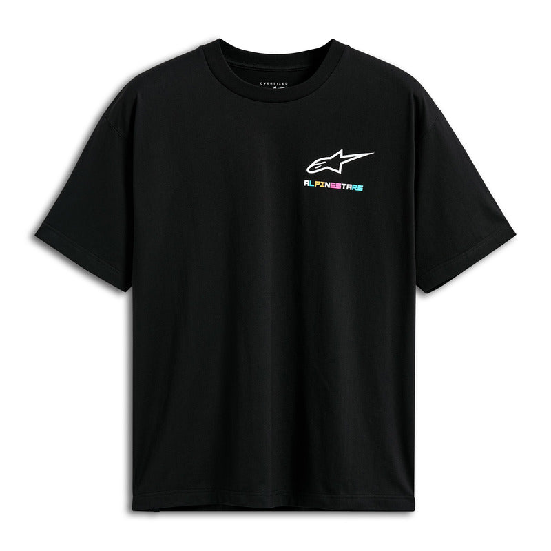Alpinestars Wild Oversized Short Sleeves CSF Tee - Black - MotoHeaven