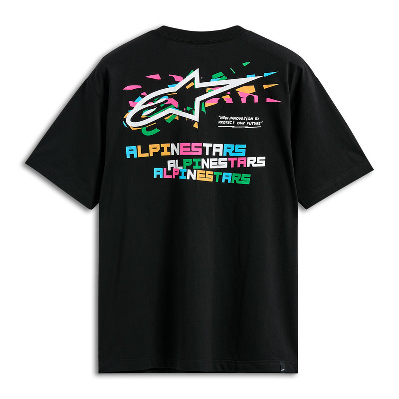 Alpinestars Wild Oversized Short Sleeves CSF Tee - Black - MotoHeaven