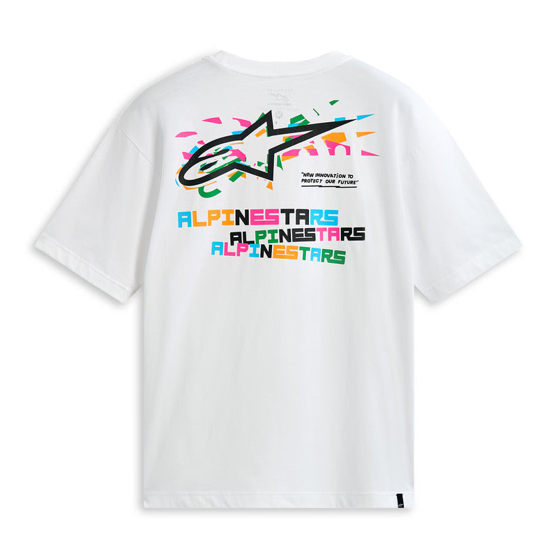 Alpinestars Wild Oversized Short Sleeves CSF Tee - White | Everest Motorcycles