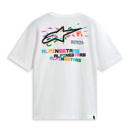 Alpinestars Wild Oversized Short Sleeves CSF Tee - White | Everest Motorcycles