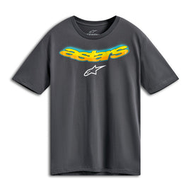 Alpinestars Ellipsoid Short Sleeves CSF Tee - Charcoal - MotoHeaven