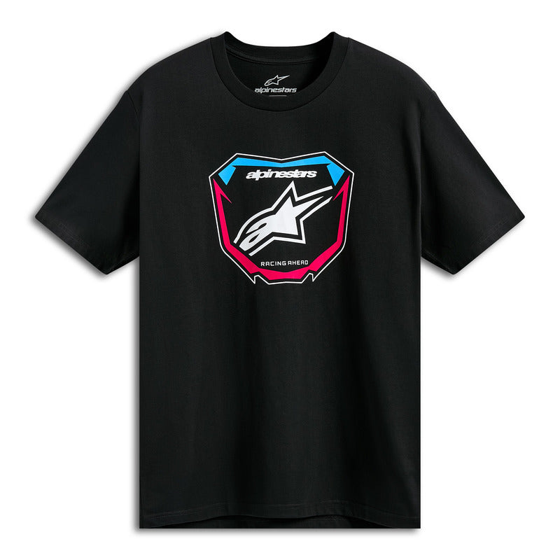 Alpinestars Plate Short Sleeves CSF Tee - Black - MotoHeaven