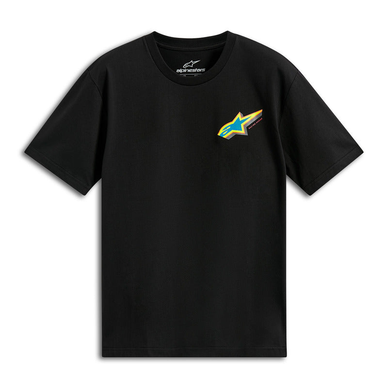 Alpinestars Angler Short Sleeves CSF Tee - Black - MotoHeaven