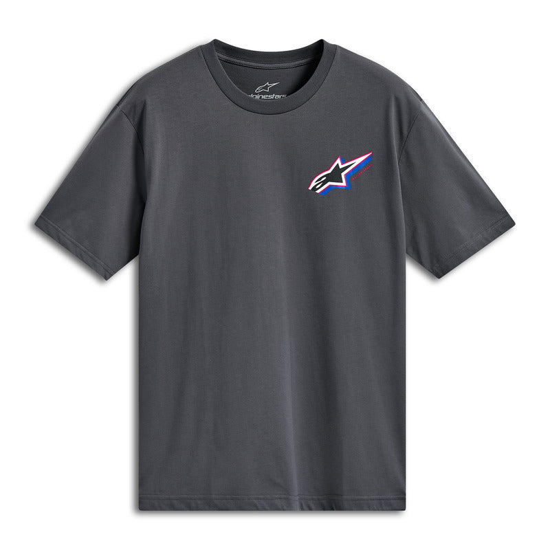 Alpinestars Angler Short Sleeves CSF Tee - Black | Everest Motorcycles