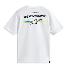 Load image into Gallery viewer, Alpinestars Lanes Short Sleeves CSF Tee - White - View 2 | Everest Motorcycles