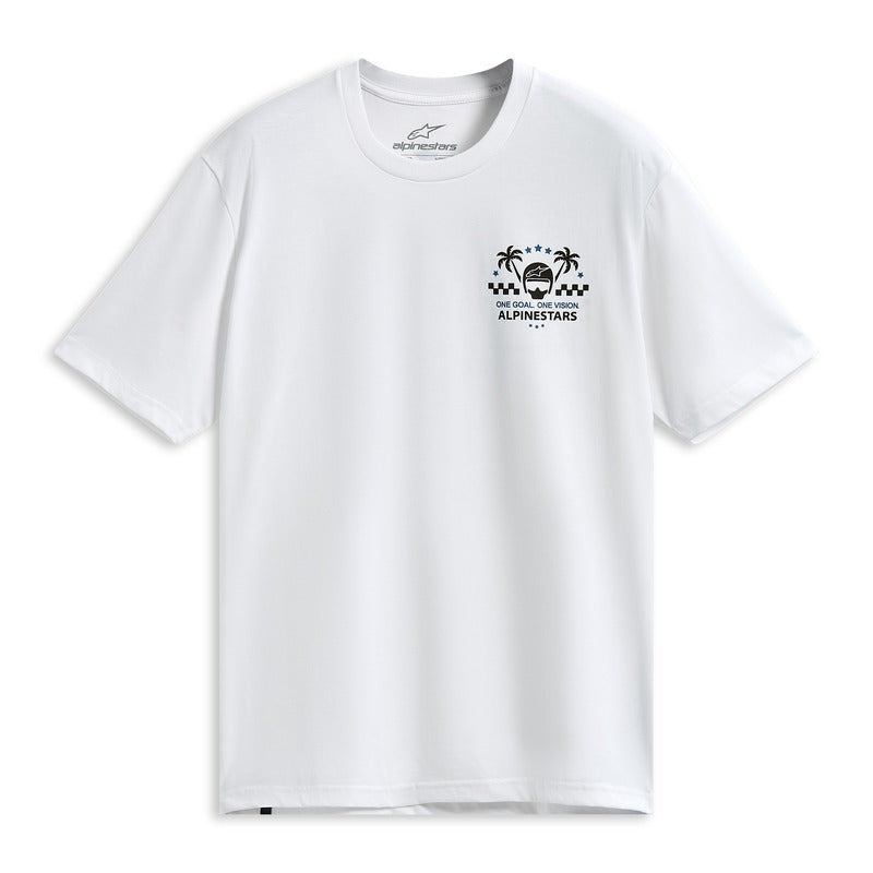 Alpinestars Order Short Sleeves CSF Tee - White - View 1 | Everest Motorcycles