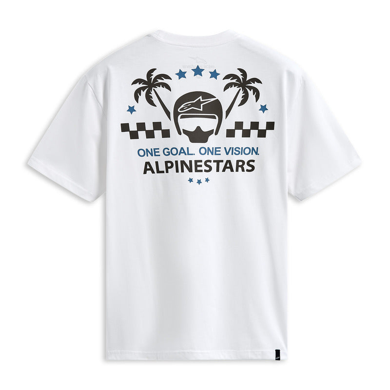 Alpinestars Order Short Sleeves CSF Tee - White - View 2 | Everest Motorcycles