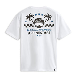 Alpinestars Order Short Sleeves CSF Tee - White - View 2 | Everest Motorcycles