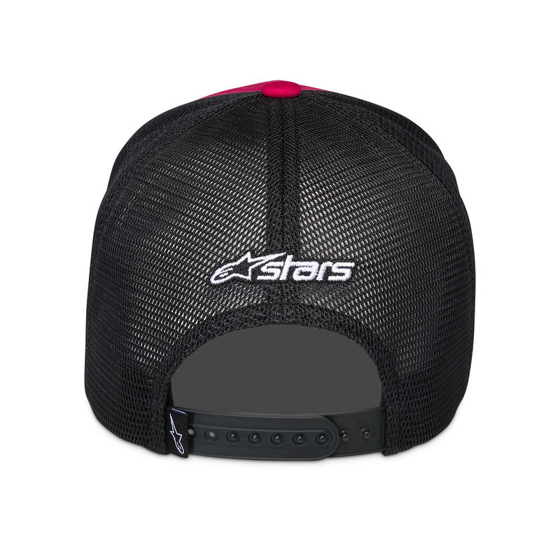 Alpinestars Ageless Shadow Trucker Hat - Black/Red - View 2 | Everest Motorcycles