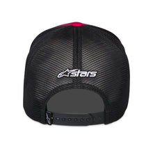 Load image into Gallery viewer, Alpinestars Ageless Shadow Trucker Hat - Black/Red - View 2 | Everest Motorcycles