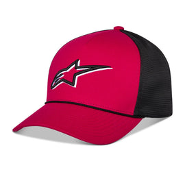 Alpinestars Ageless Shadow Trucker Hat - Black/Red - View 1 | Everest Motorcycles