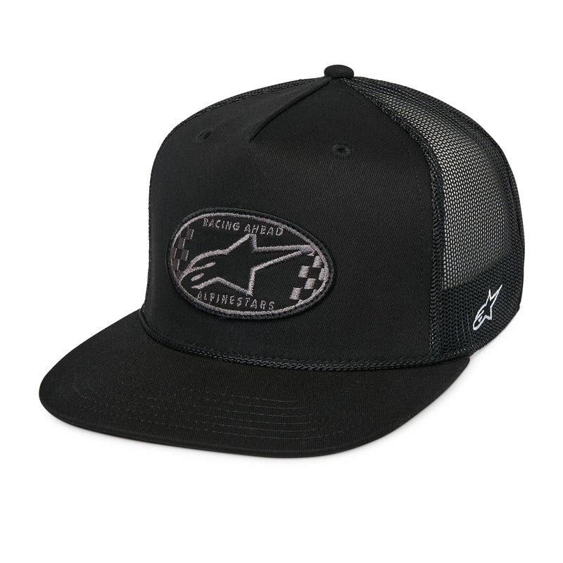 Alpinestars Contender Trucker Hat - Black/Black | Everest Motorcycles