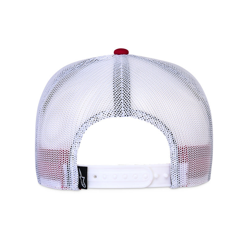 Alpinestars Contender Trucker Hat - Red/White - View 2 | Everest Motorcycles