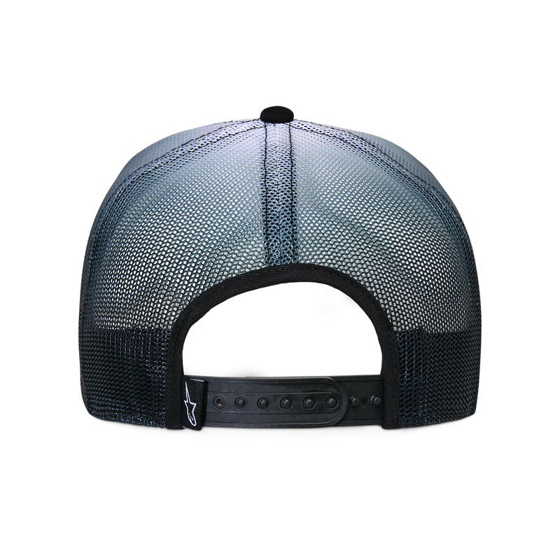 Alpinestars Cali Gradient Trucker Hat - Black/White - View 2 | Everest Motorcycles