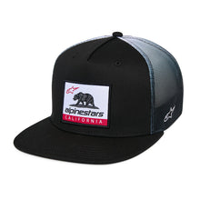 Load image into Gallery viewer, Alpinestars Cali Gradient Trucker Hat - Black/White - View 1 | Everest Motorcycles