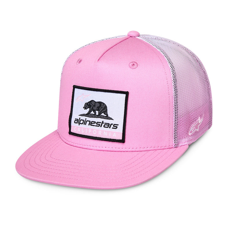 Alpinestars Cali Gradient Trucker Hat - Pink/White | Everest Motorcycles
