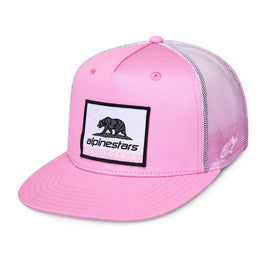 Alpinestars Cali Gradient Trucker Hat - Pink/White | Everest Motorcycles