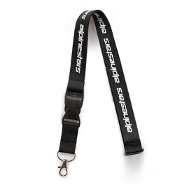 Alpinestars Linear Lanyard - Black/White - MotoHeaven