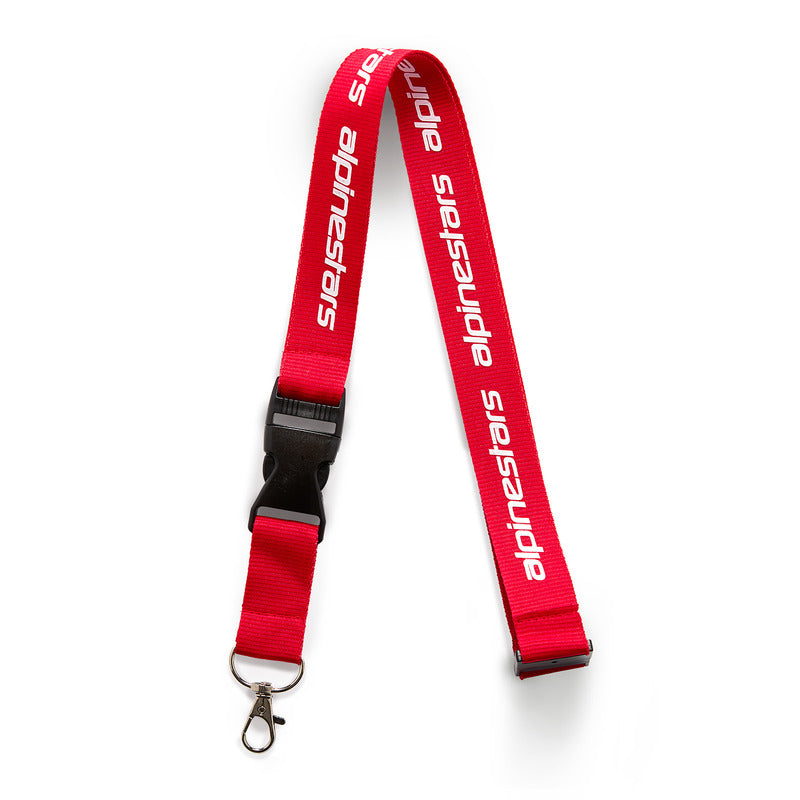 Alpinestars Linear Lanyard - Red/White - MotoHeaven