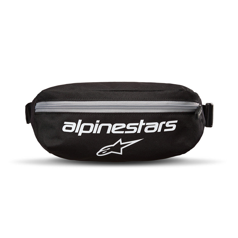 Alpinestars Only Linear Hip Bag - Black/White | Everest Motorcycles
