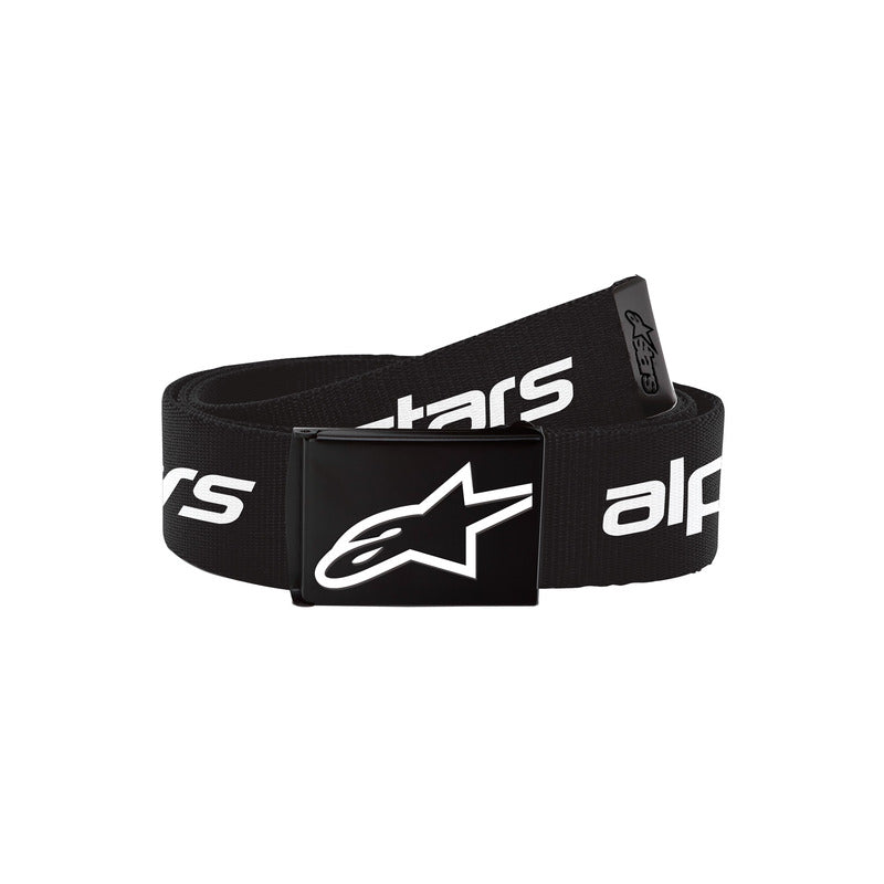 Alpinestars Linear Web One Size Belt - Black/White - MotoHeaven