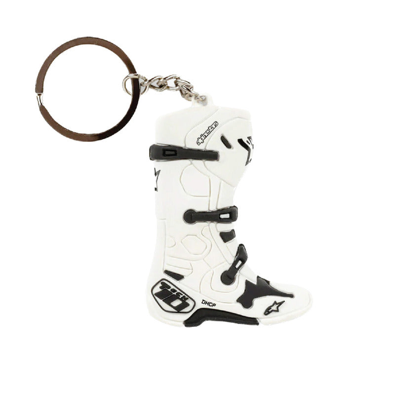 Alpinestars New Tech 10 Key Fob - White - MotoHeaven