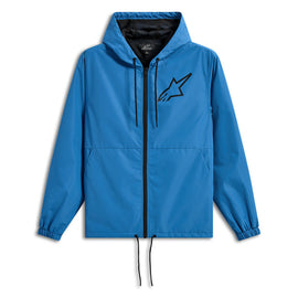 Alpinestars Speeder Chromium Windbreaker Jacket - Blue/Black | Everest Motorcycles