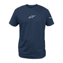 Load image into Gallery viewer, Alpinestars Frontal Short Sleeves CSF Tee - Navy | Everest Motorcycles