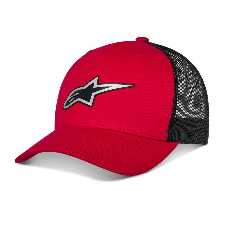 Alpinestars Reflect Ageless Trucker Hat - Red/Black | Everest Motorcycles