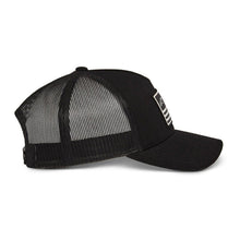 Load image into Gallery viewer, Alpinestars Flag Flat Trucker Hat - Black/Black - View 3 | Everest Motorcycles