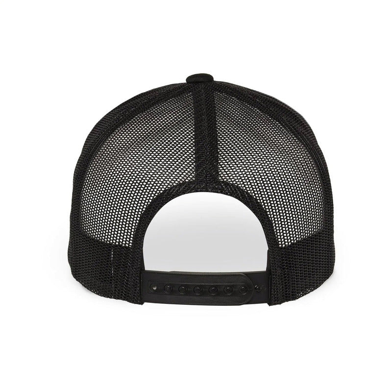 Alpinestars Flag Flat Trucker Hat - Black/Black - View 4 | Everest Motorcycles