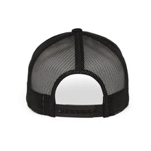 Load image into Gallery viewer, Alpinestars Flag Flat Trucker Hat - Black/Black - View 4 | Everest Motorcycles