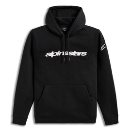 Alpinestars Race Wordmark Hoodie - Black / White