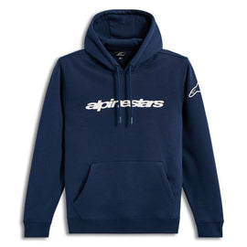 Alpinestars Race Wordmark Hoodie - Navy / White