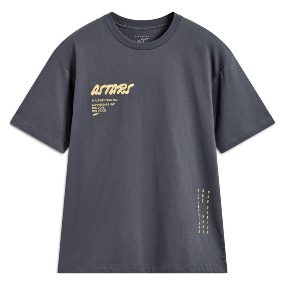 Alpinestars Chalk Oversized Short Sleeve CSF Tee - Charcoal