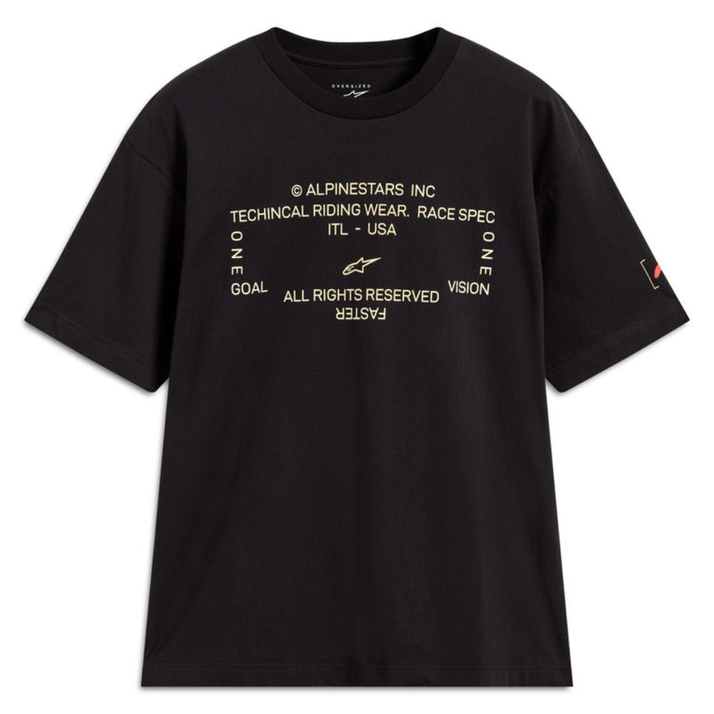 Alpinestars Infinity Oversized Short Sleeve CSF Tee - Black