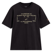 Load image into Gallery viewer, Alpinestars Infinity Oversized Short Sleeve CSF Tee - Black